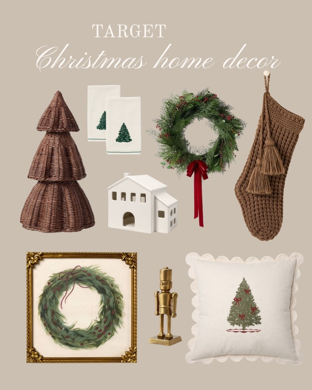 Target Christmas decor 🎅🏼