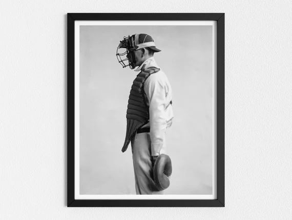 Vintage Photo Printable  Baseball Wall Art  Vintage Sports - Etsy | Etsy (US)
