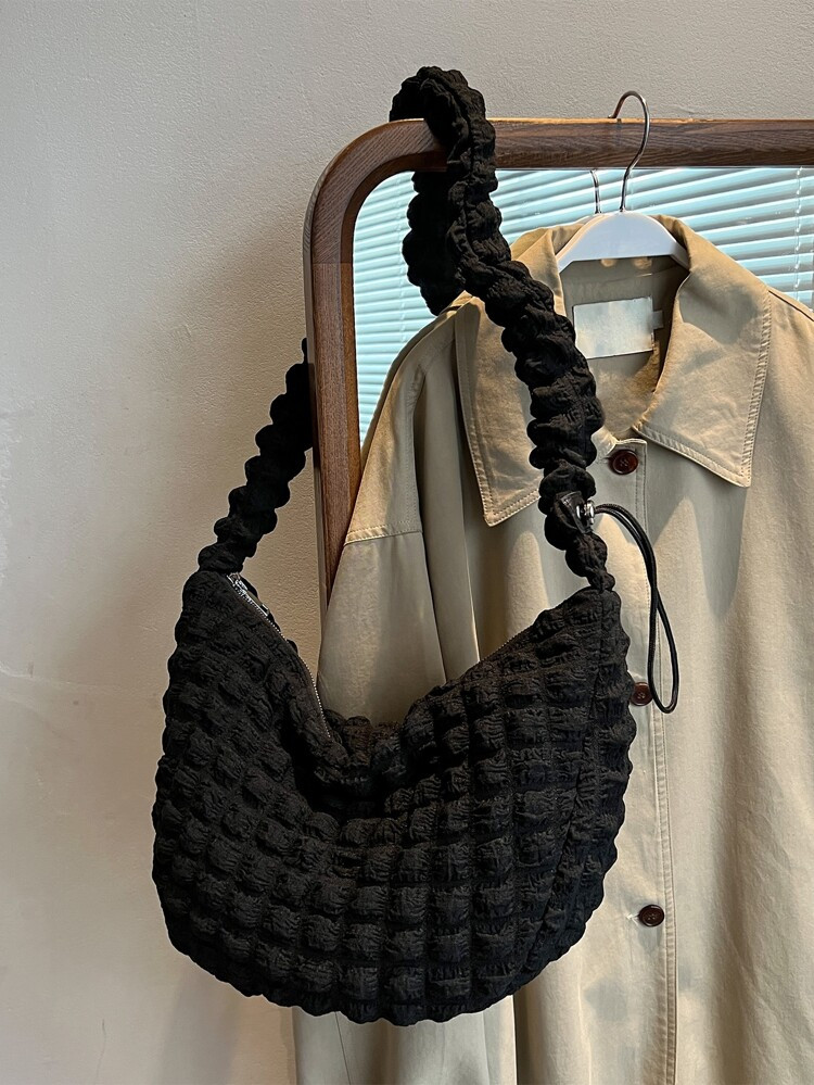 Minimalist Ruched Bag | SHEIN