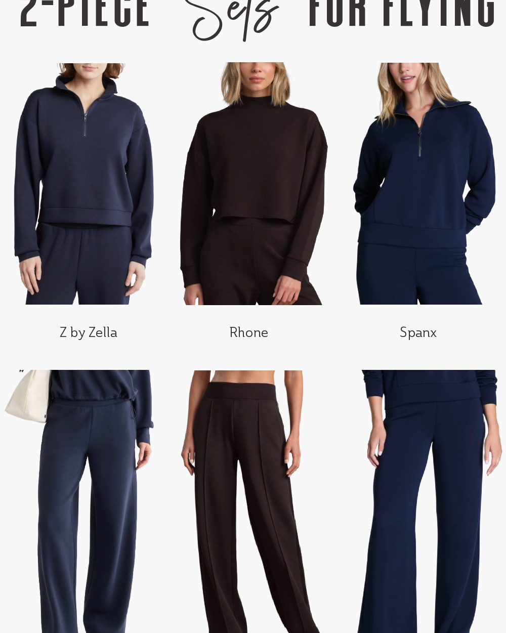 2-piece sets for flying, the ultimate airport outfit of the moment. ✈️ In today’s Facebook life I'll be talking about the pros and cons, plus reviewing my sets from:
✈️ Spanx
✈️ Rhone
✈️ Z by Zella 
✈️ Anrabess
If you've been wondering whether the matching travel set trend is actually worth it 🤔 (spoiler: yes, when you pick the right ones), this one's for you. 🛫😊👝

🎥 Head to the Travel Fashion Girl Youtube channel to watch the replay!

#LTKtravel