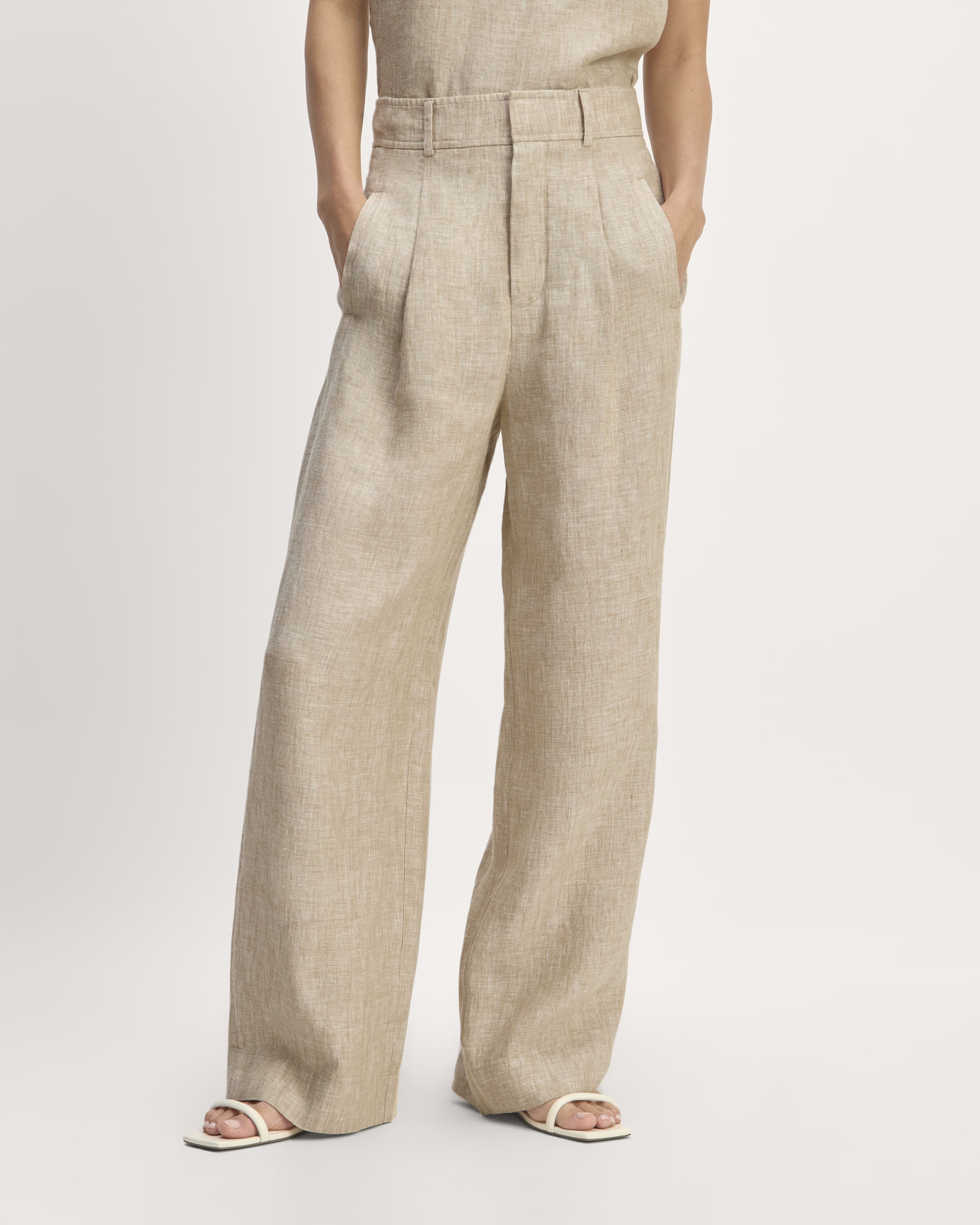 The Linen Way-High® Drape Pant | Everlane