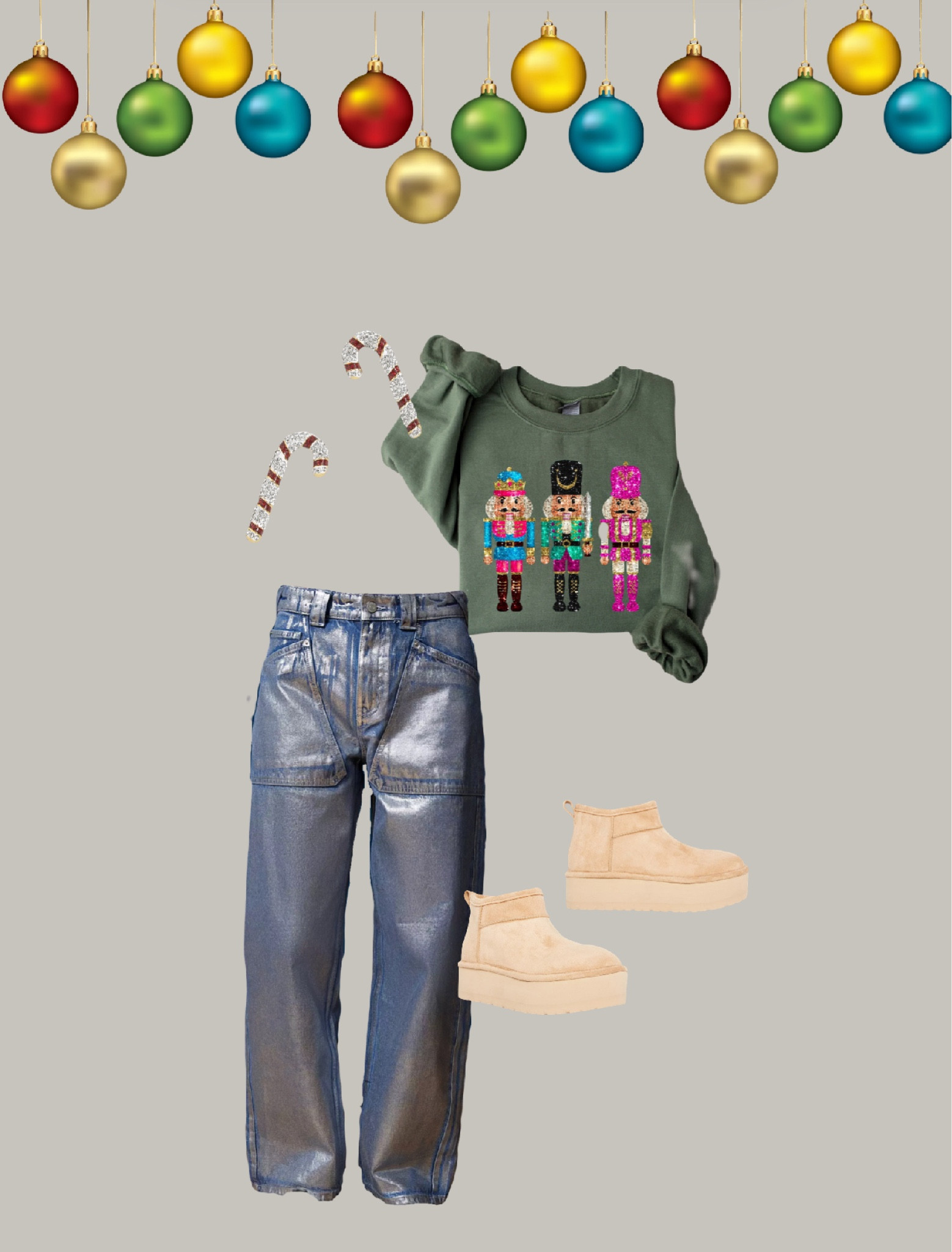 Be cute and cozy this Christmas🎄🎁 #christmasoutfit #sweatshirt #cozy

#LTKHoliday #LTKstyletip #LTKSeasonal