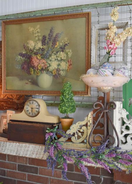 Vintage garden style fills my Spring living room this year. A romantic mix of old and new with pretty color-saturated pastels. 
Enjoy the full Spring Home tour on Lorabloomquist.com.
Shop the look here:

#LTKSeasonal #LTKhome