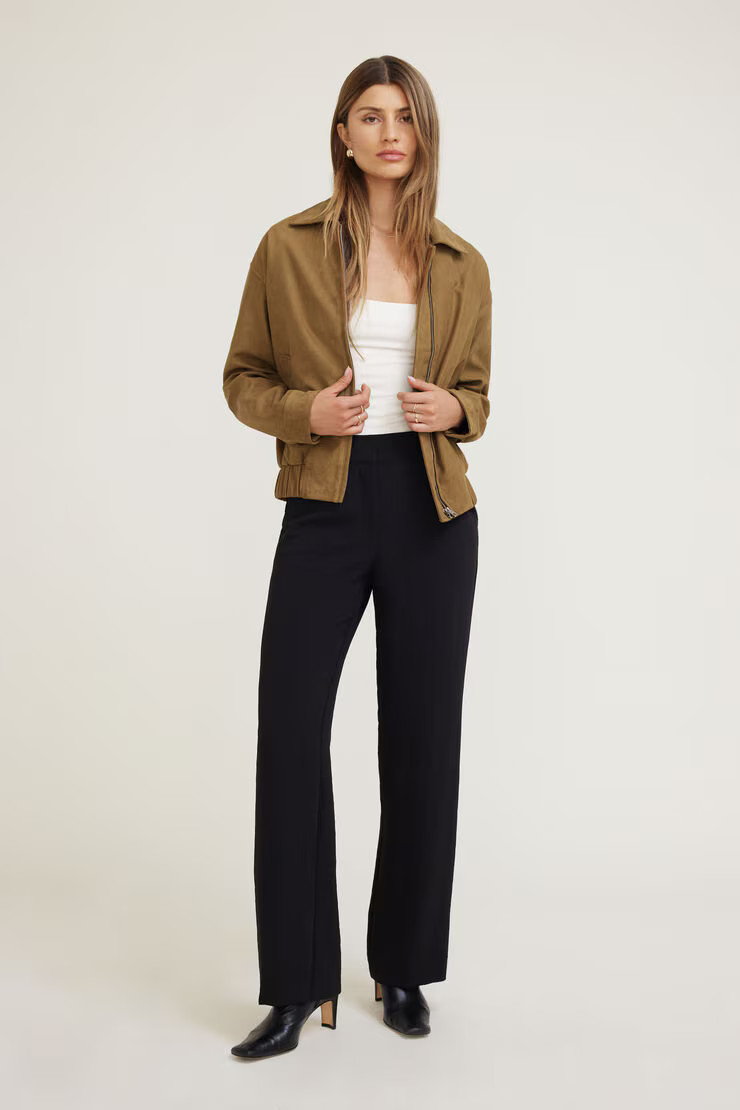 Yasmin Airflow Straight Leg Pants | Dynamite Clothing