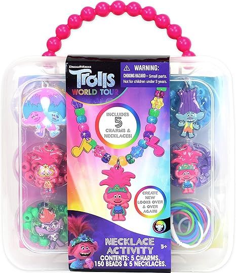 Tara Toys Trolls Necklace Activity Set | Amazon (US)