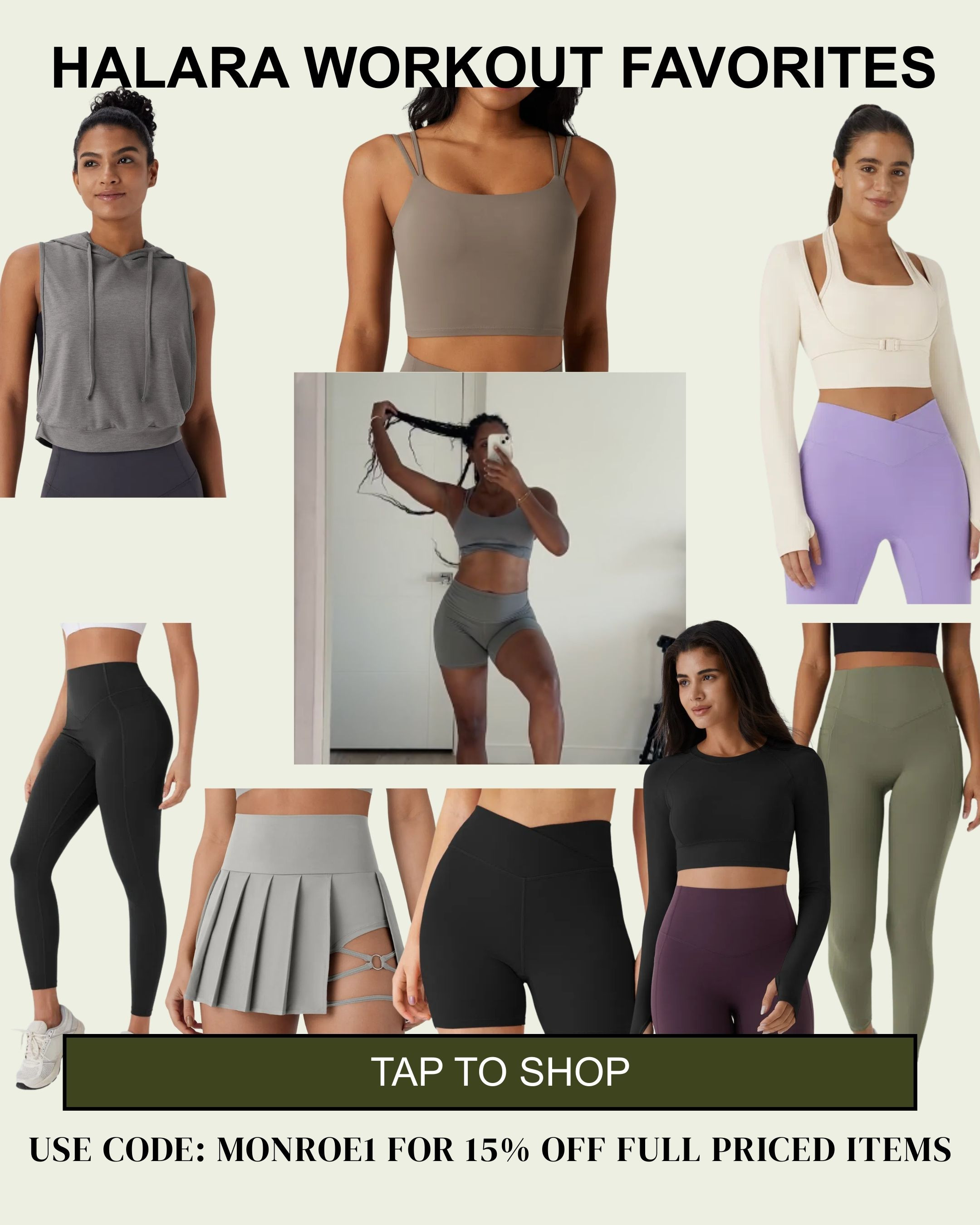 Halara Workout Favorites 

 