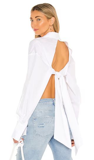 Mel Top in White | Revolve Clothing (Global)