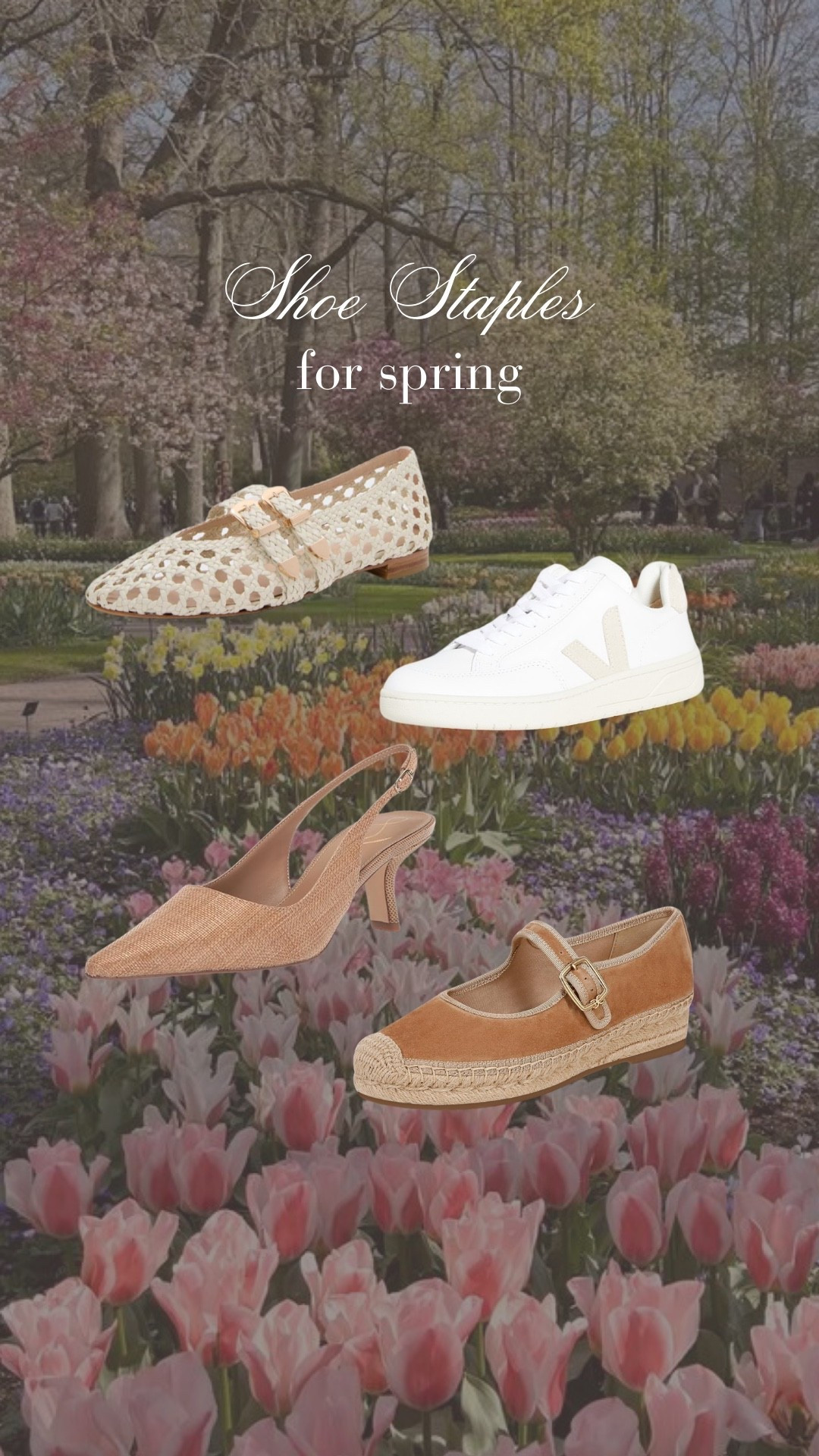My staple shoe picks for spring!