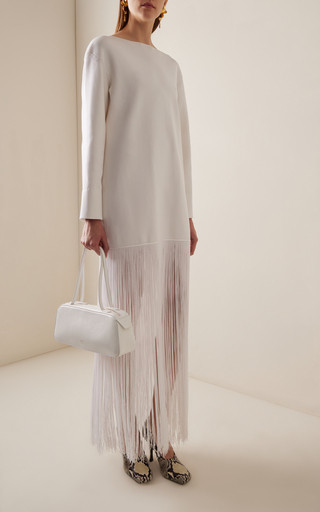 Paley Fringed Woven Maxi Dress | Moda Operandi (Global)