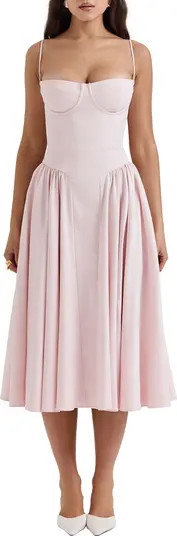 HOUSE OF CB Samaria Corset Fit & Flare Dress | Nordstrom | Nordstrom