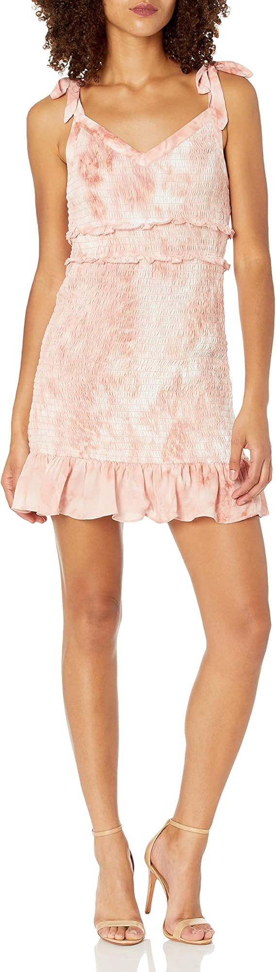 BCBGeneration Women's Woven Smocked Dress | Amazon (US)