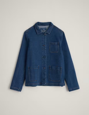 Cotton Rich Denim Jacket | Seasalt Cornwall | M&S | Marks & Spencer IE