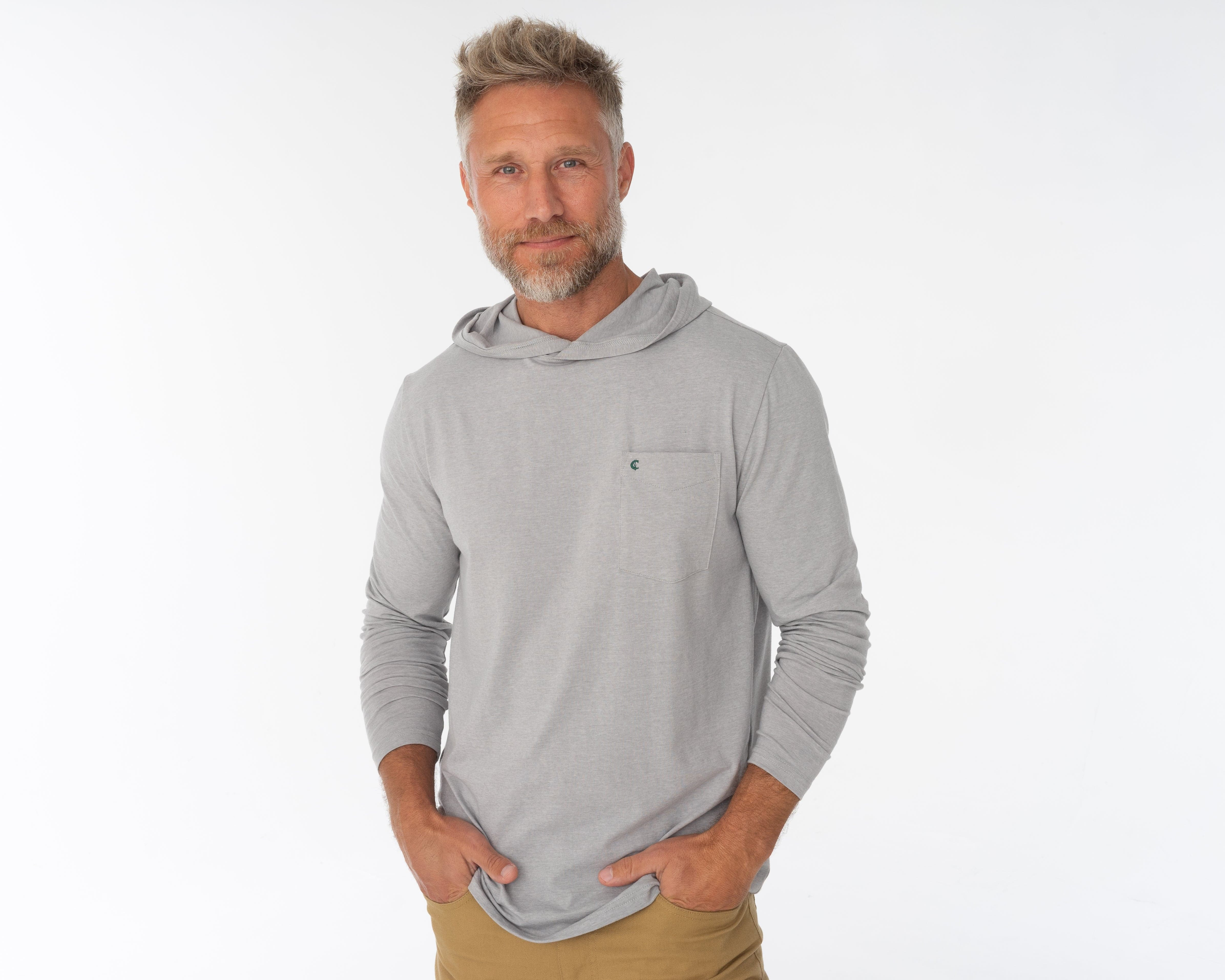 Sunday Hoodie - Heather Gray | Criquet Apparel