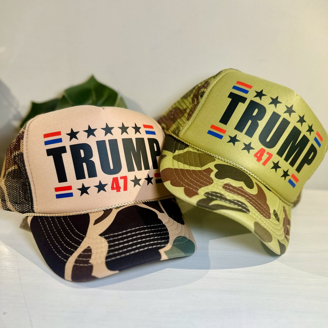 TRUMP 47 Trucker Hat - Etsy | Etsy (US)