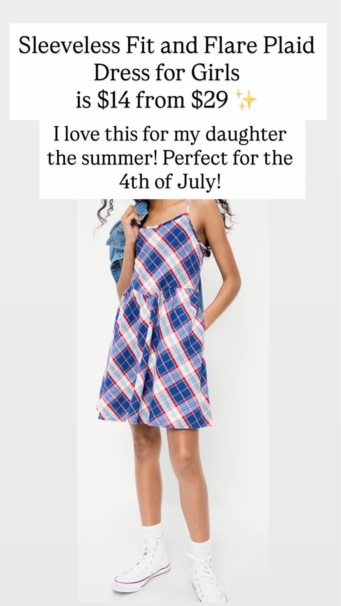 The prettiest red, white and blue summer dress for girls

#LTKKids #LTKSaleAlert
