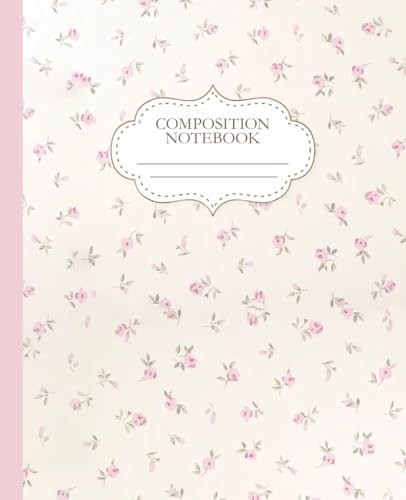 Pink Coquette Composition Notebook | Cute & Floral | For Teen Girls & Women: Preppy Journal for Everyday Use | Amazon (US)
