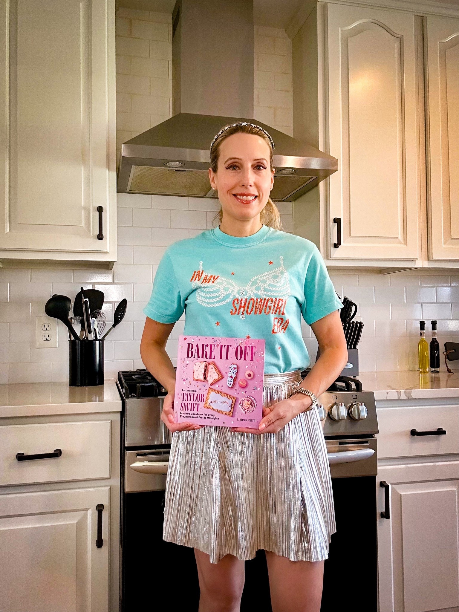 Taylor Swift Bake It Off unofficial cookbook! 👩‍🍳❤️‍🔥1️⃣2️⃣  #taylorswiftoutfit #taylorswiftlifeofashowgirl #tstheerastour #tslifeofashowgirl #TSTheLifeofaShowgirl #taylorswift #thelifeofashowgirl #ts12 #taylorswiftamazon #taylorswiftshirts #taylorswifttops #thelifeofashowgirltops #thelifeofashowgirloutfits 

#LTKHome #LTKStyleTip #LTKFindsUnder50