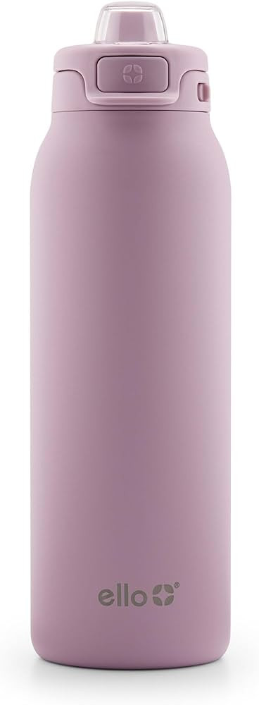 Ello Pop & Fill Stainless Steel Water Bottle with QuickFill Technology | Double Walled Vacuum Ins... | Amazon (US)