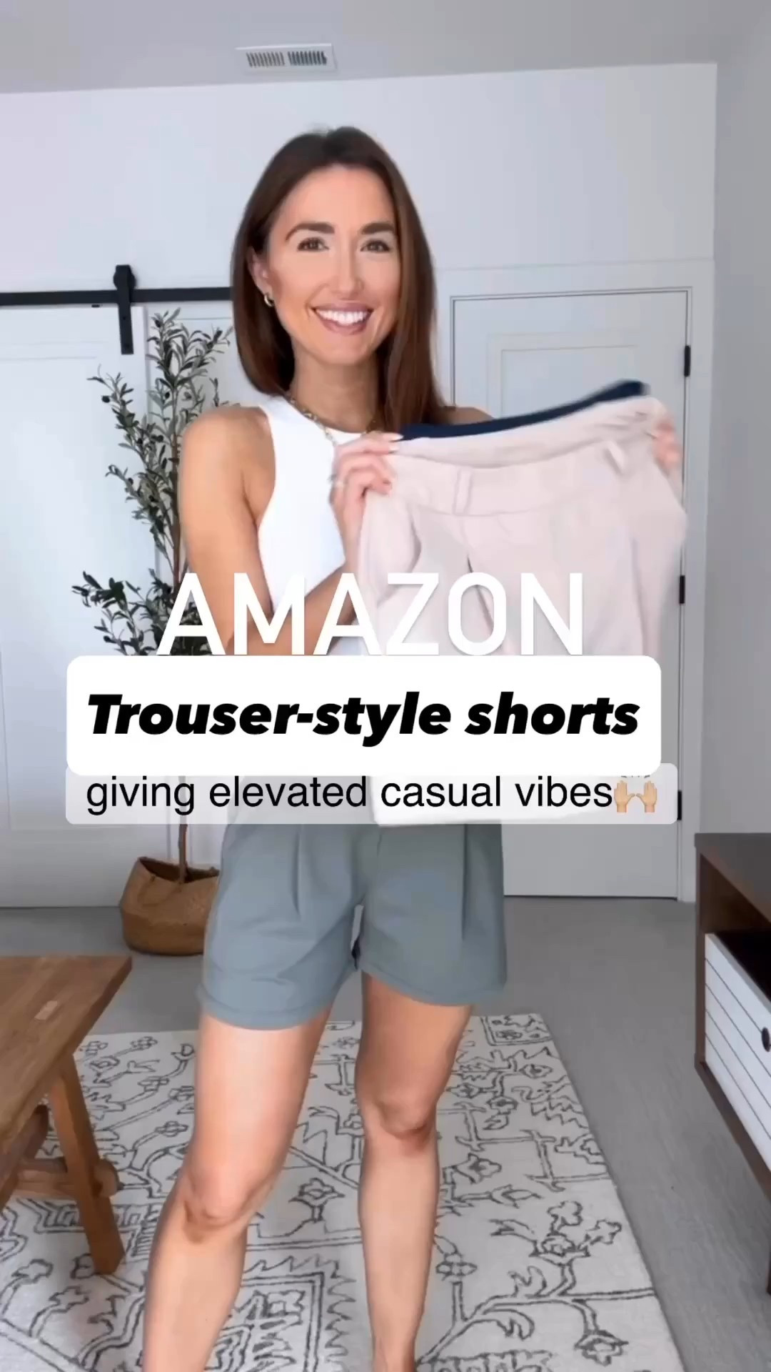 Amazon trouser style shorts that give elevated casual vibes
Details:
* 4" inseam - I'm 5'3" wearing my true size XS
* moisture wicking & breathable- for workouts

Summer outfit 


#LTKStyleTip 

#LTKootd #LTKPetite #LTKActive