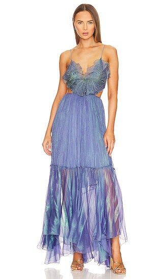 Dannie Gown in Lagoon | Revolve Clothing (Global)
