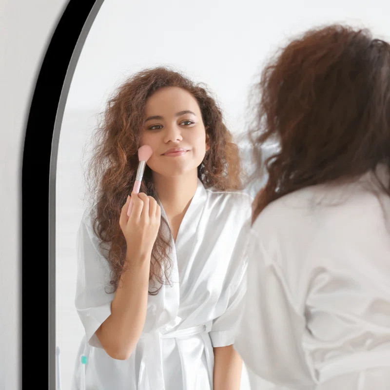 Apte Arched Bathroom Mirror Vanity Wall Mirror | Wayfair North America