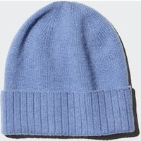 Uniqlo - 100% Cashmere Knit Beanie - Blue - One Size | Uniqlo NL