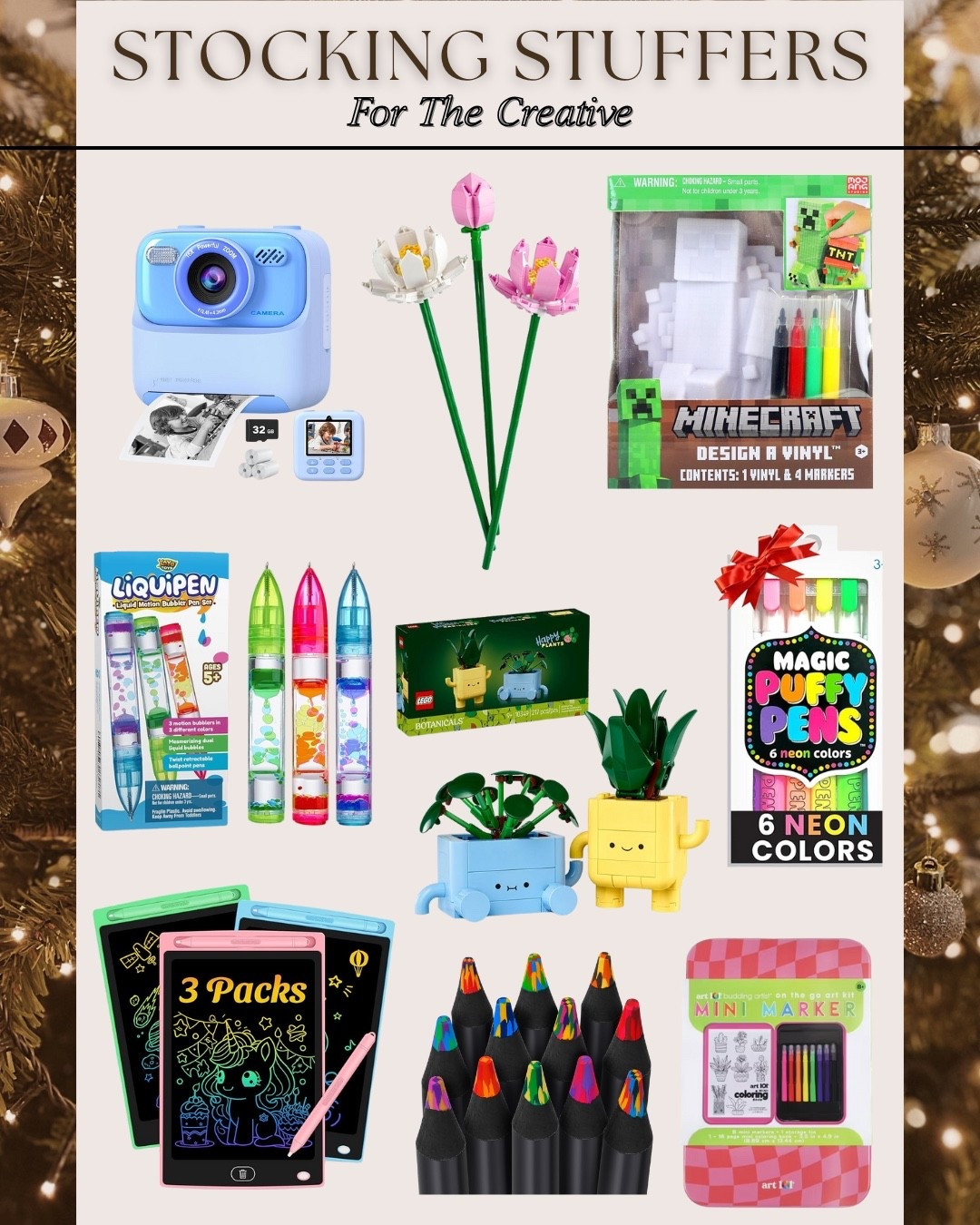 Love these stocking stuffer ideas for the little creatives! 

#LTKKids #LTKHoliday #LTKGiftGuide