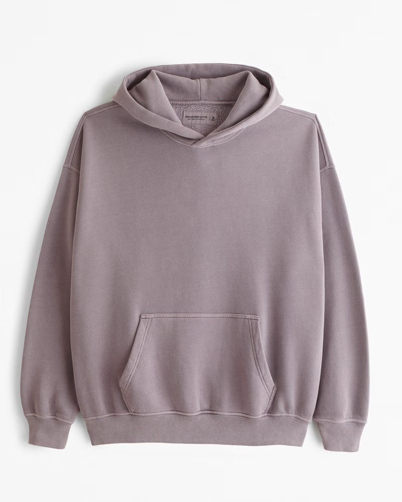 Men's Essential Popover Hoodie | Men's Tops | Abercrombie.com | Abercrombie & Fitch (US)