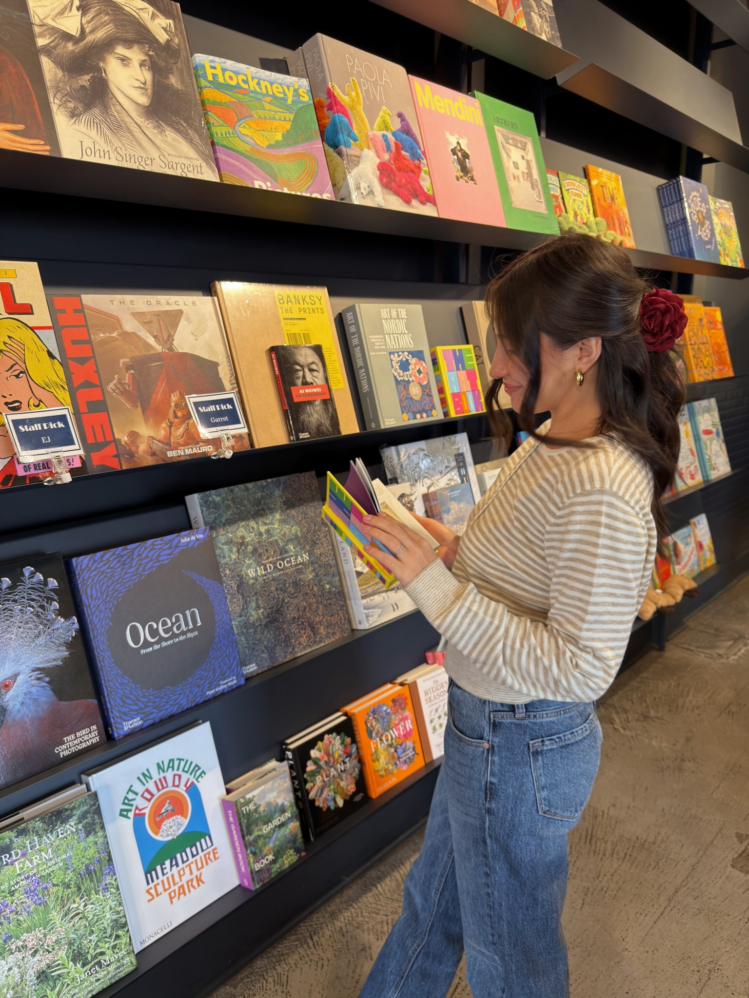 Jean outfit yellow sweater bohme 