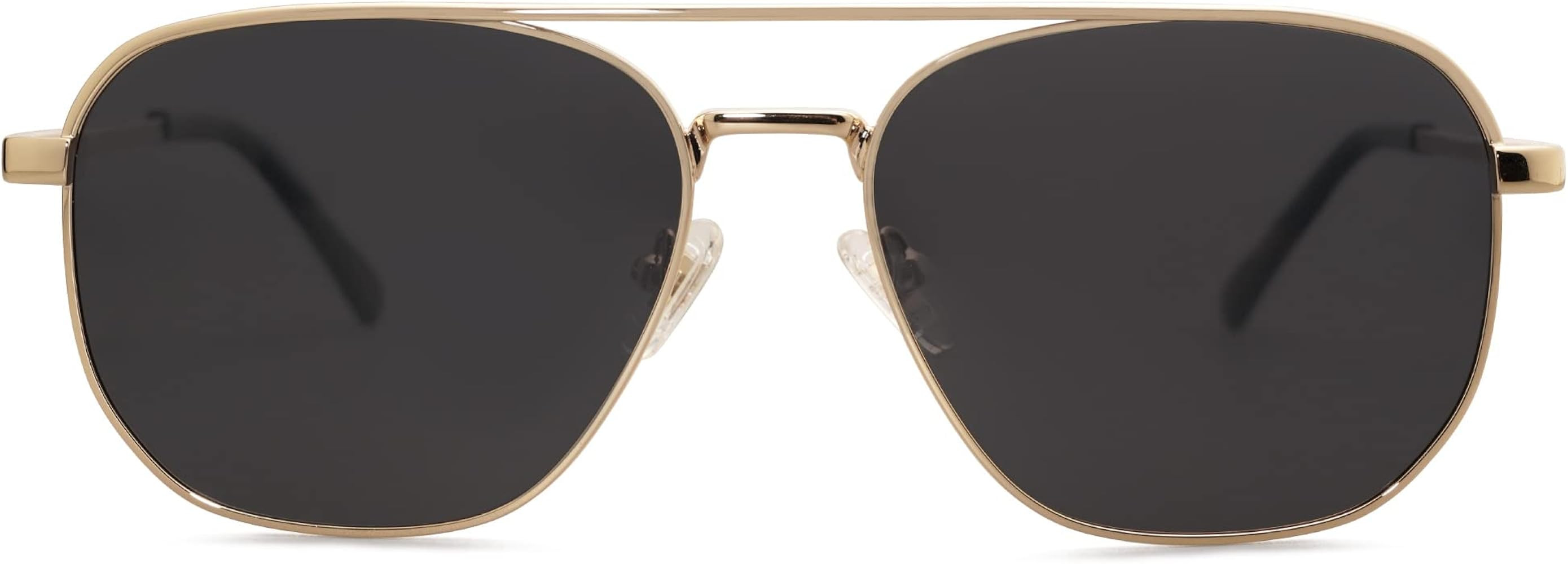 SOJOS Retro Aviator Polarized Sunglasses Womens Mens Vintage Square Shades Sun Glasses UV400 SJ11... | Amazon (US)
