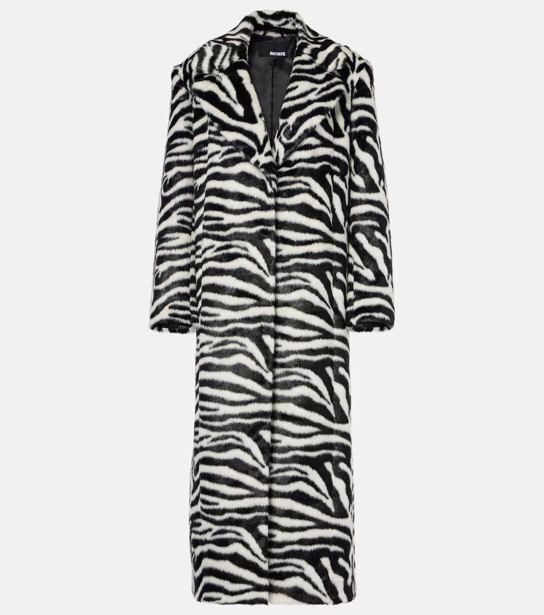Zebra-print faux fur coat | Mytheresa (US/CA)