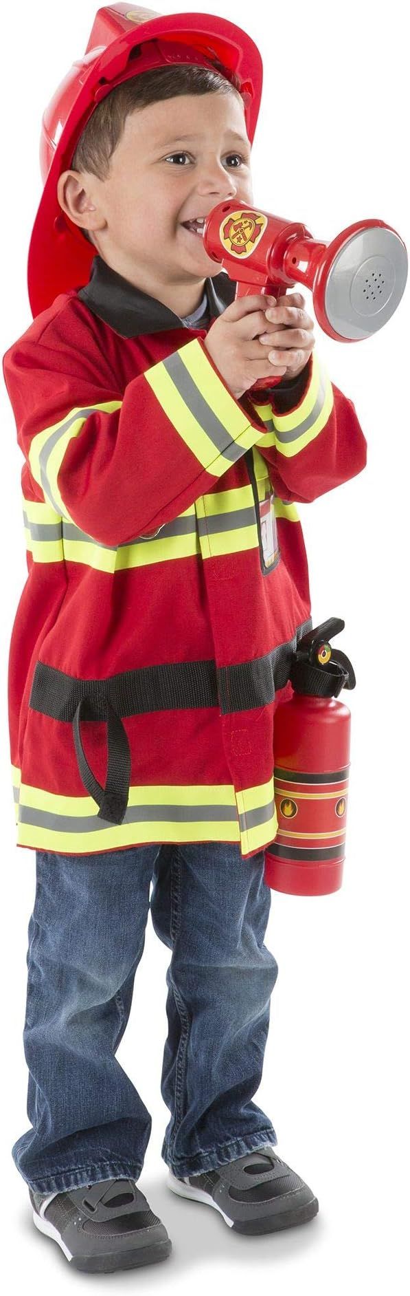 Melissa & Doug Fire Chief Role Play Costume Set | Amazon (US)