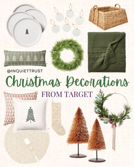 These Christmas decors from Target are perfect if you're planning a White and Green theme Christmas.

#ShoppingGuide #HolidayDecor #Christmasornaments #Christmaswreaths #HomeDecor

#LTKHoliday #LTKhome #LTKfamily