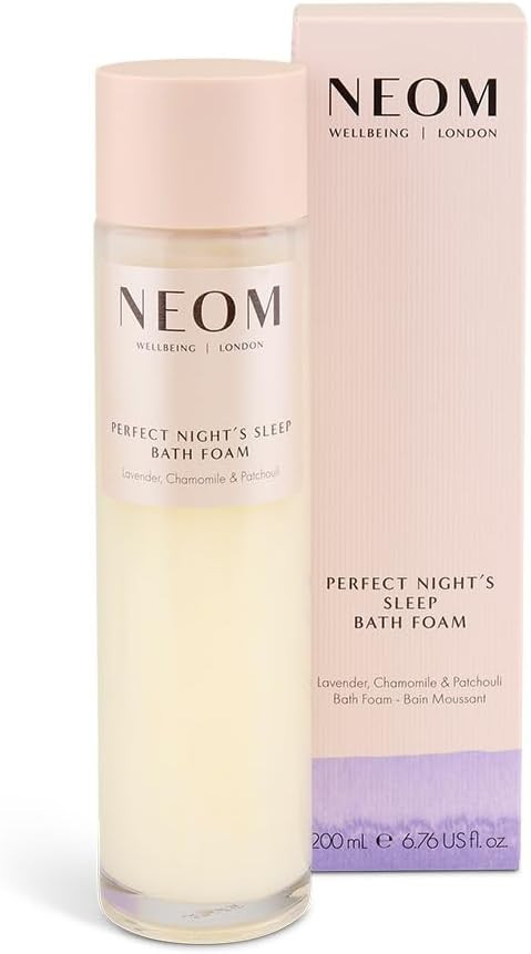 NEOM Perfect Night's Sleep Bath Foam, 200ml I Lavender, Sweet Basil & Jasmine I 100% Natural Frag... | Amazon (US)