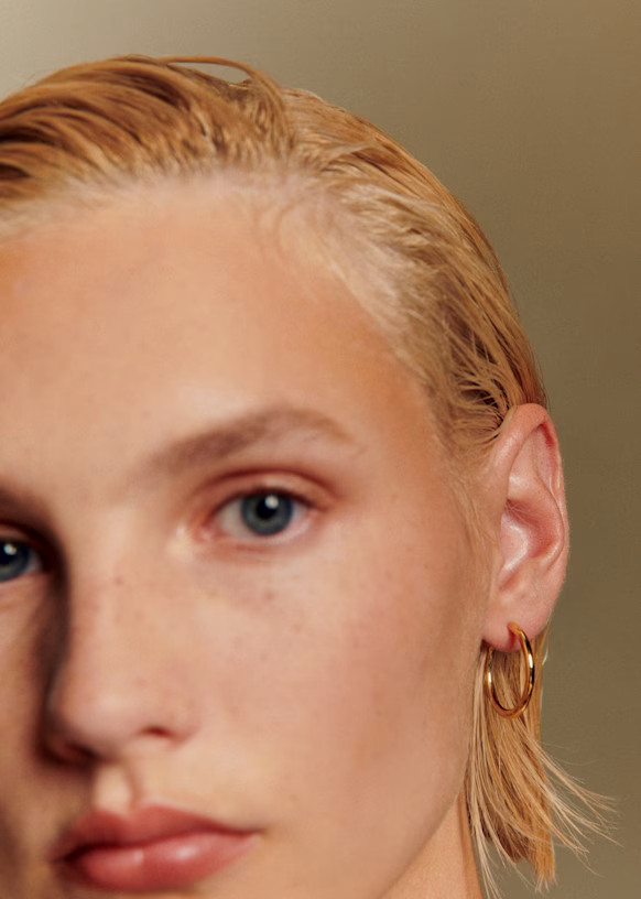 Eva Medium Hoops | Sezane Paris - US