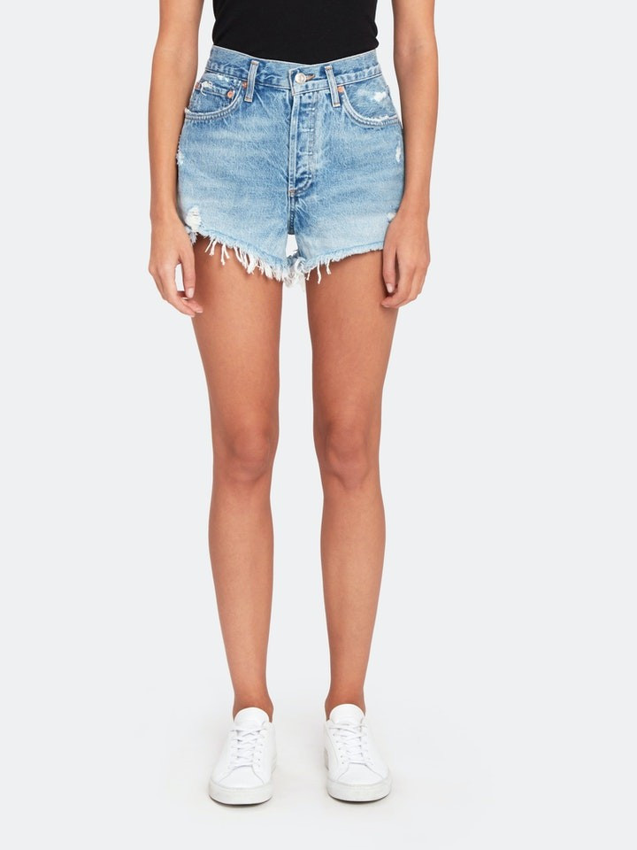 Parker Vintage High Rise Cutoff Relaxed ShortsAGOLDE | Verishop
