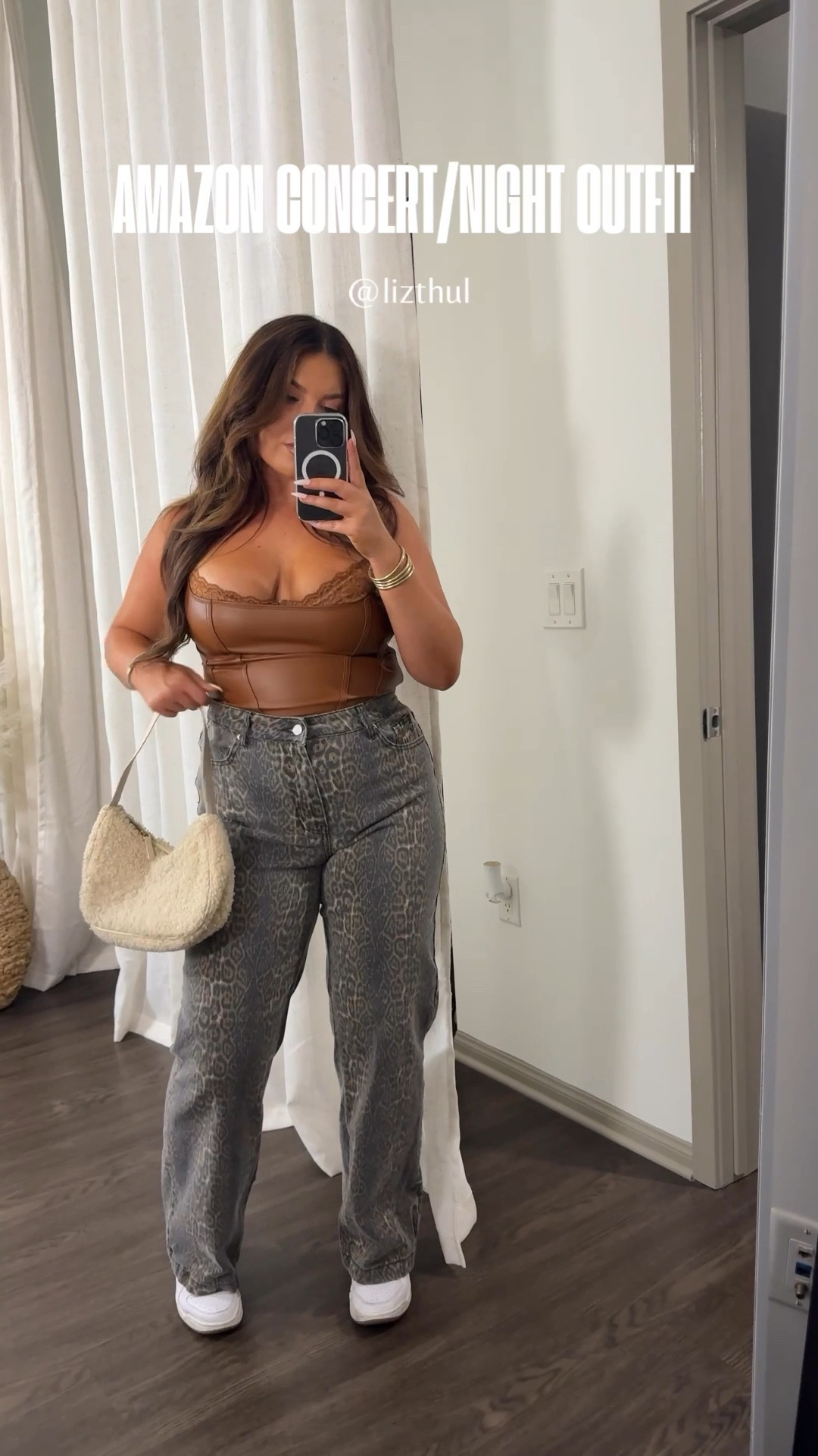 Amazon Concert + Night Out Inspo 🎶 🤎 

The girls have been asking for concert inspo and this look I wore last week would be perfect! Casual but spicy🤪 love this look because you can wear it with sneakers and keep it comfy! The top is a shapewear bodysuit, and the jeans have incredible stretch! 🙌🏼

Measurements: 41-33-45 // Size 12 or 31// L // 5’5


#LTKStyleTip #LTKFindsUnder50 #LTKMidsize