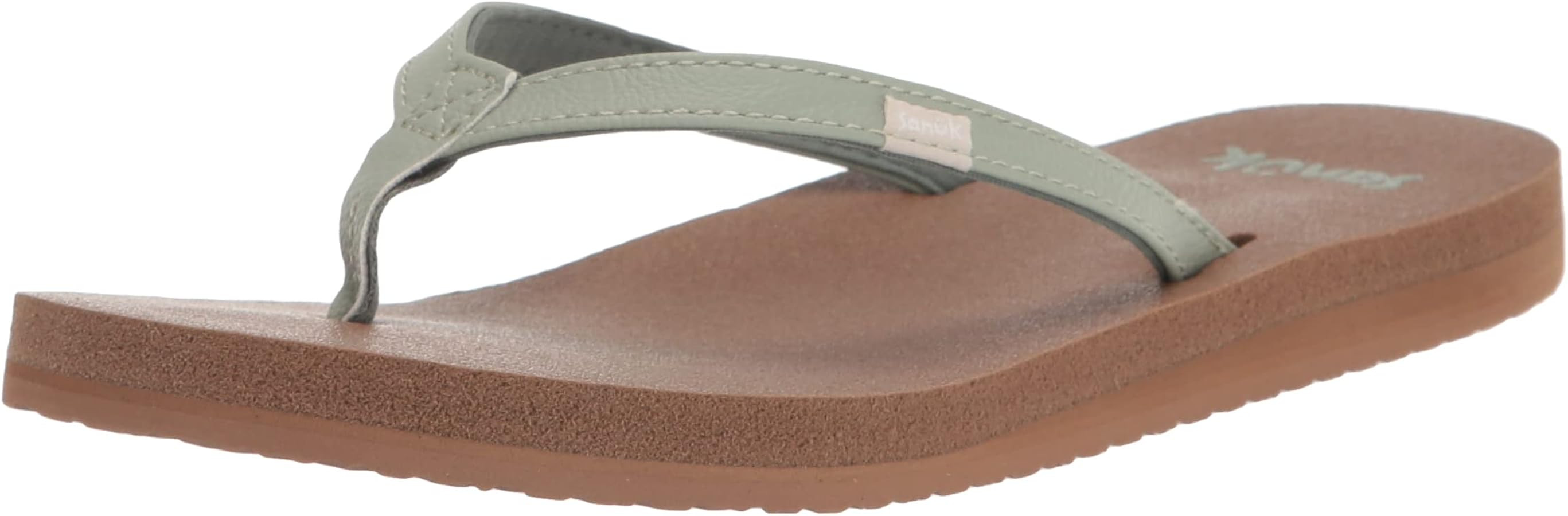 Sanuk Women's Yoga Joy Sparkle Flip-Flop | Amazon (US)
