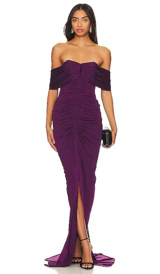 Tiara Gown in Grape | Revolve Clothing (Global)