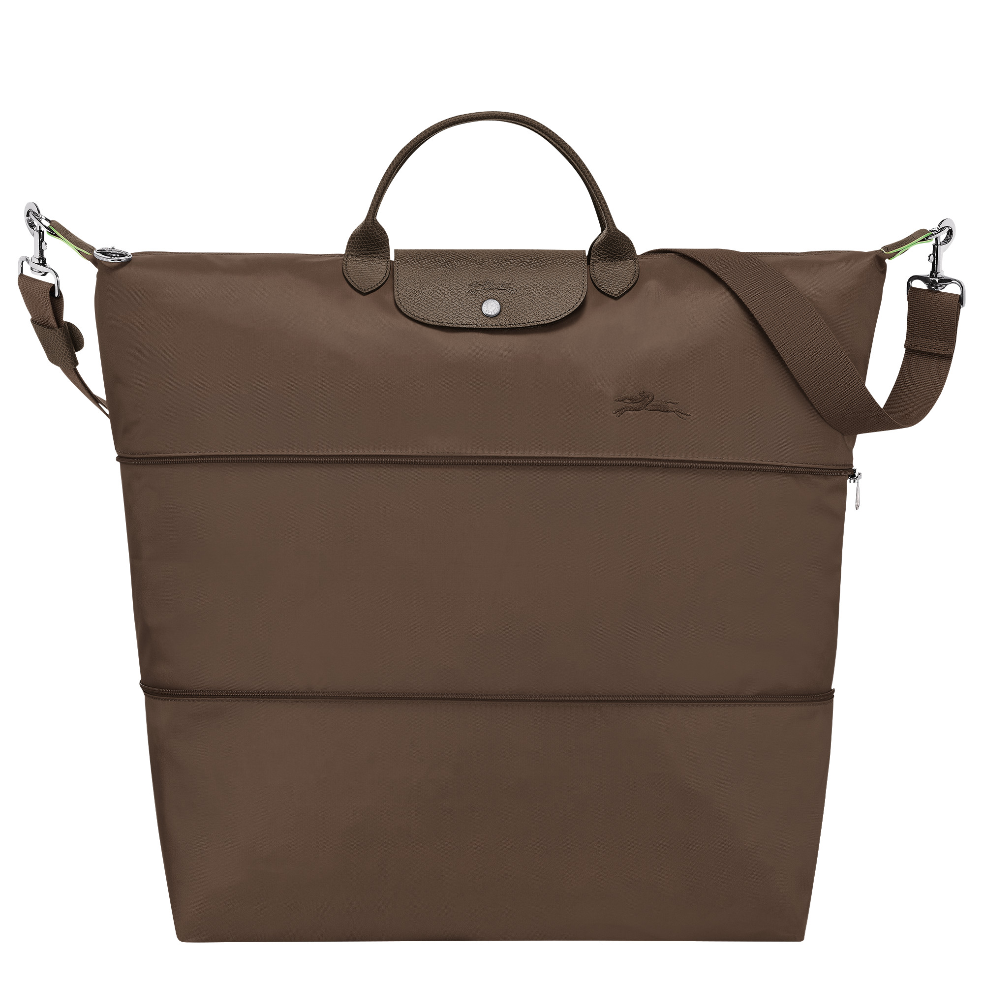 Le Pliage Green Travel bag expandable Terra - Recycled canvas | Longchamp US | Longchamp