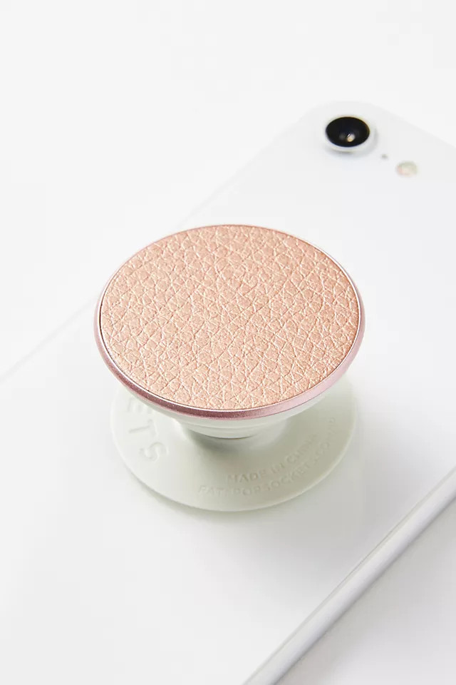 PopSockets Pebbled Vegan Leather Phone Grip | Anthropologie (US)