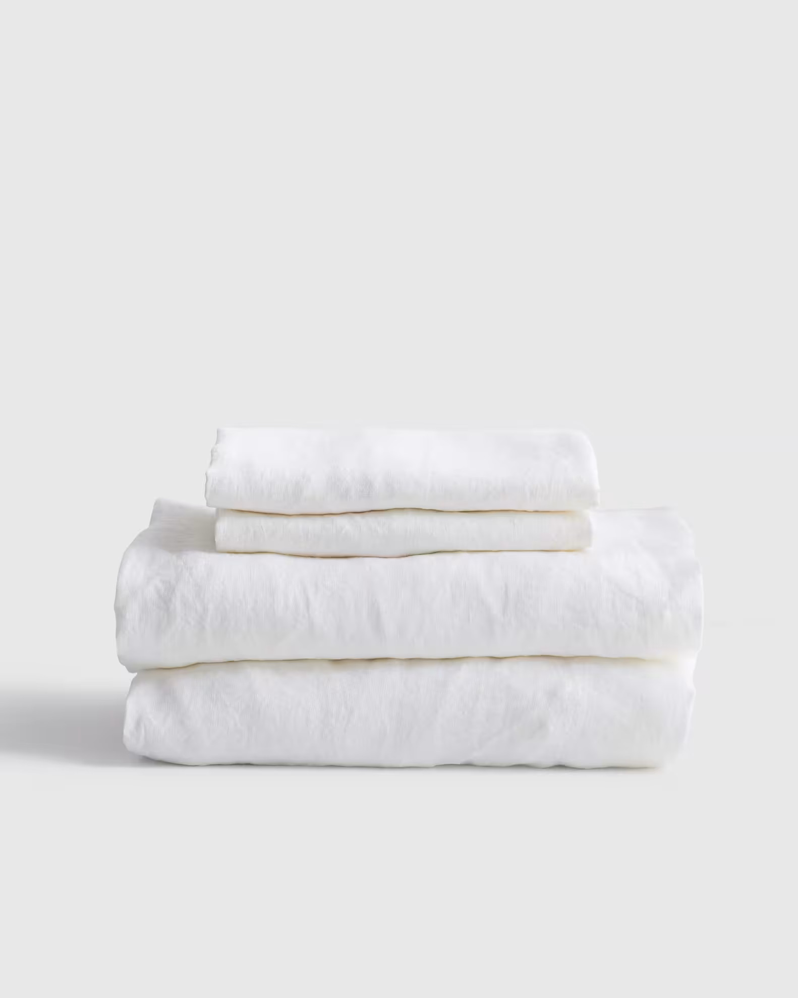European Linen Sheet Set in White | Quince