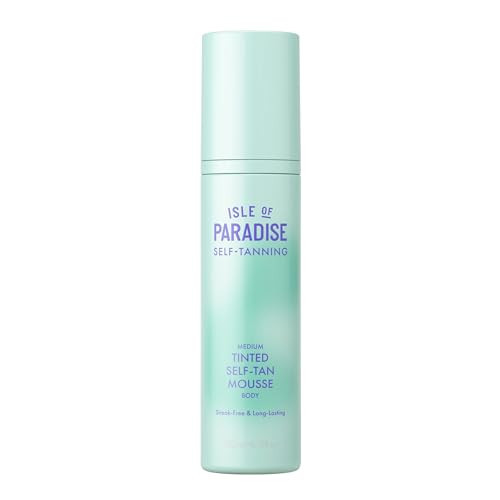 Isle of Paradise Tinted Self Tanning Mousse, Medium, 6.76 Fl Oz | Amazon (US)