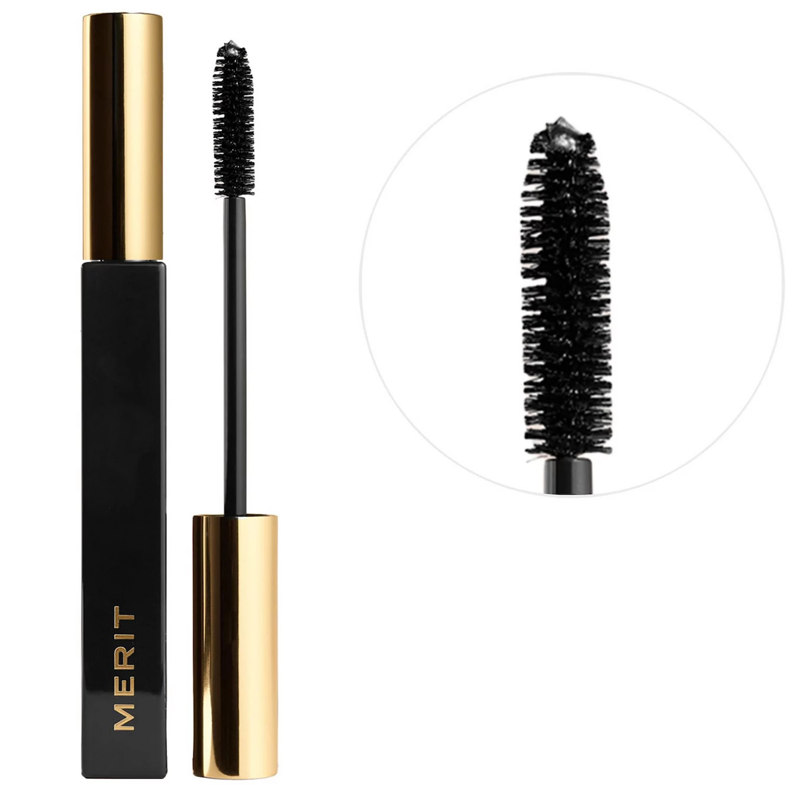 MERIT Clean Lash Lengthening Tubing Mascara, Size: .25 FL Oz, Perfect Black | Kohl's
