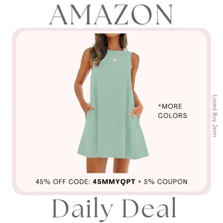 Amazon daily deal, spring dress, spring outfit, Amazon fashion, mini dress

#LTKsalealert #LTKstyletip