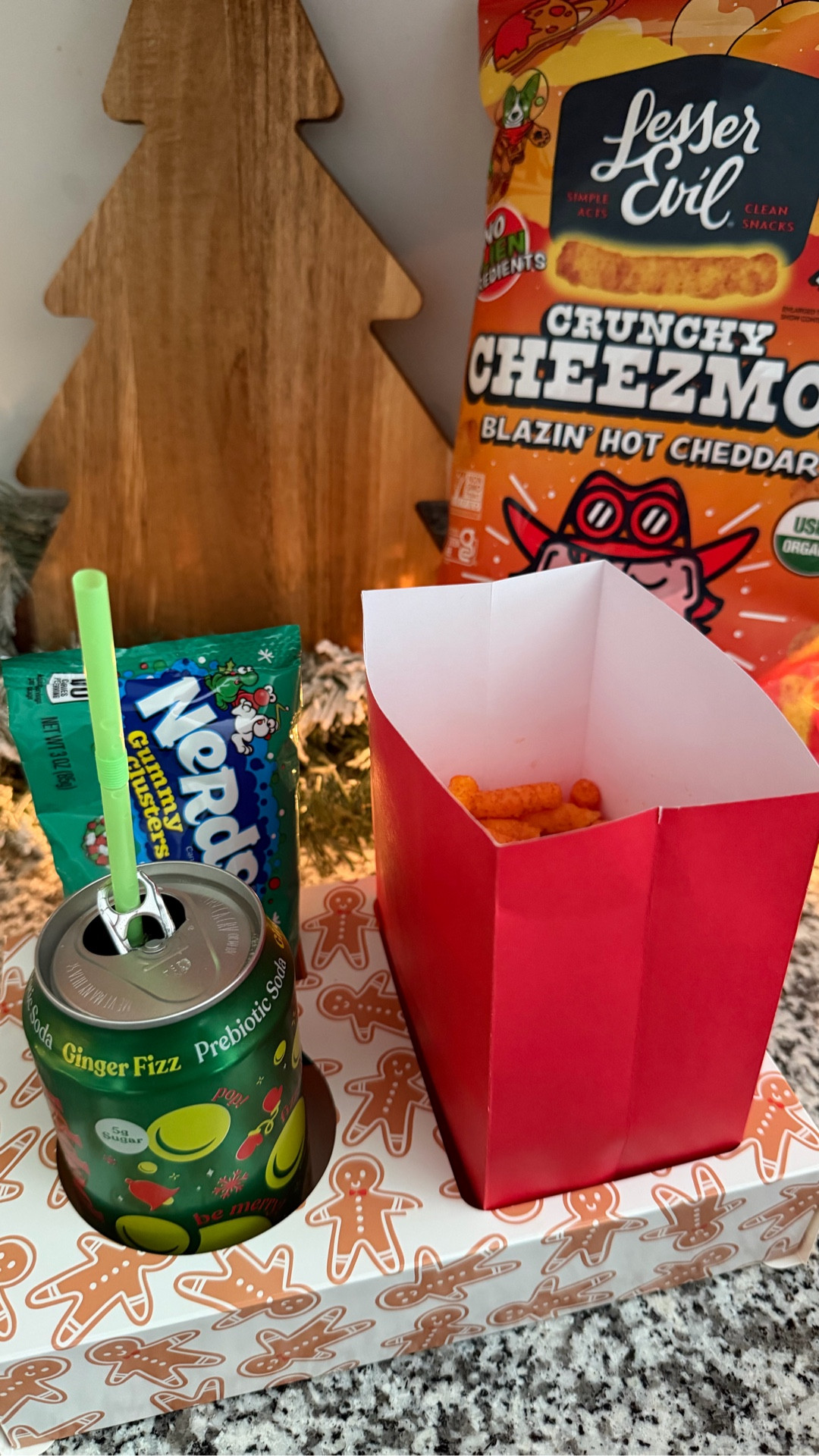 Christmas family movie night! 🎄♥️🎥🍿 packed our snack boxes with @lesserevilsnacks available at Target! ✨🍿 #lesserevilpartner #asmr #christmas #aesthetic #restockasmr #fyp #foryoupage #asmrsounds #satisfying #organizedhome #restockasmr #movienight #snackbox