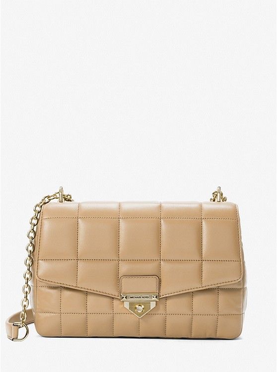 SoHo Extra-Large Quilted Leather Shoulder Bag | Michael Kors US