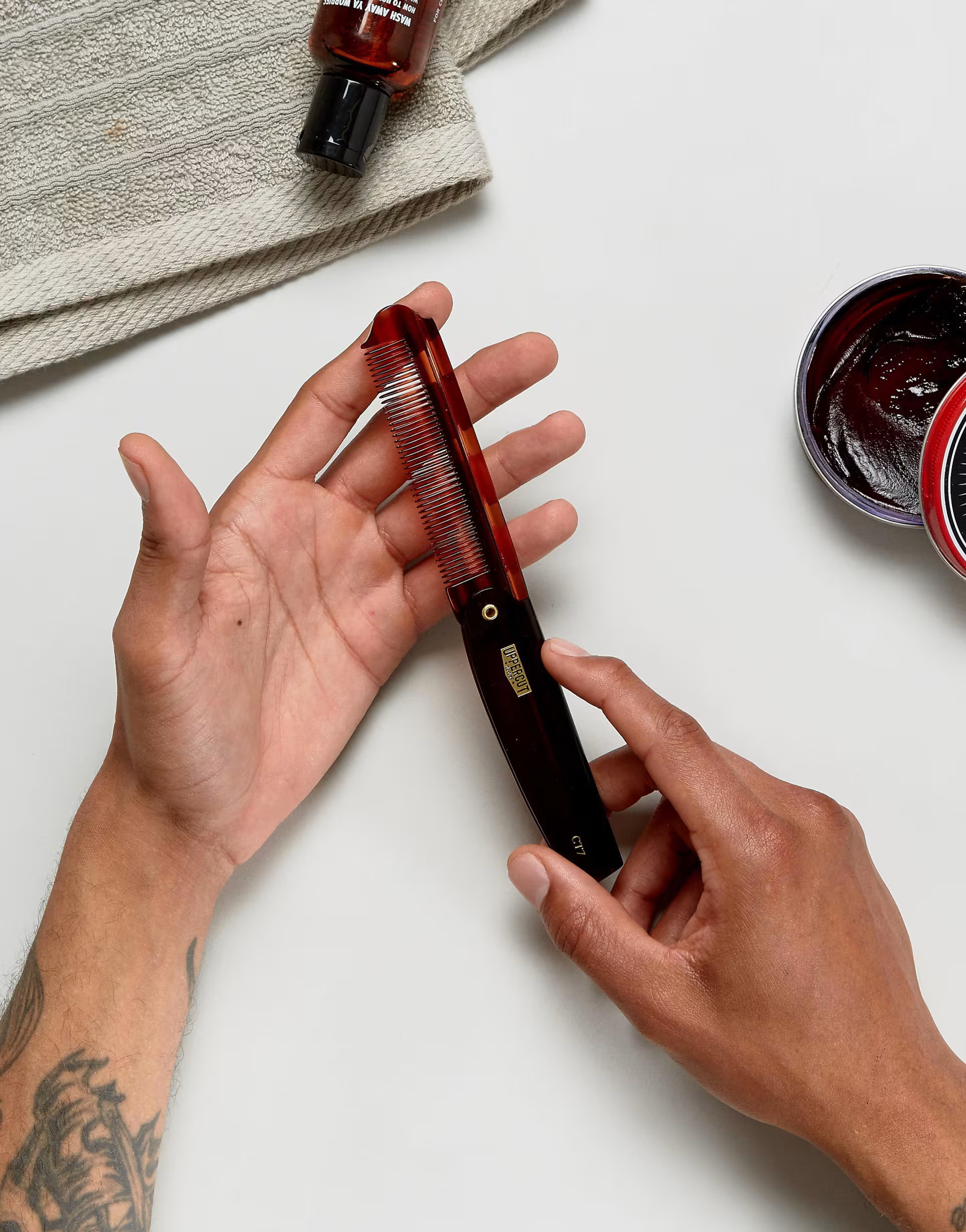 Uppercut Deluxe Pocket Flip Hair Comb | ASOS (Global)