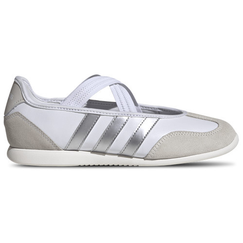 adidas Womens adidas Barreda Mary Jane - Womens Running Shoes Ftwr White/Silver Met/Off White Size 7.5 | Champs Sports