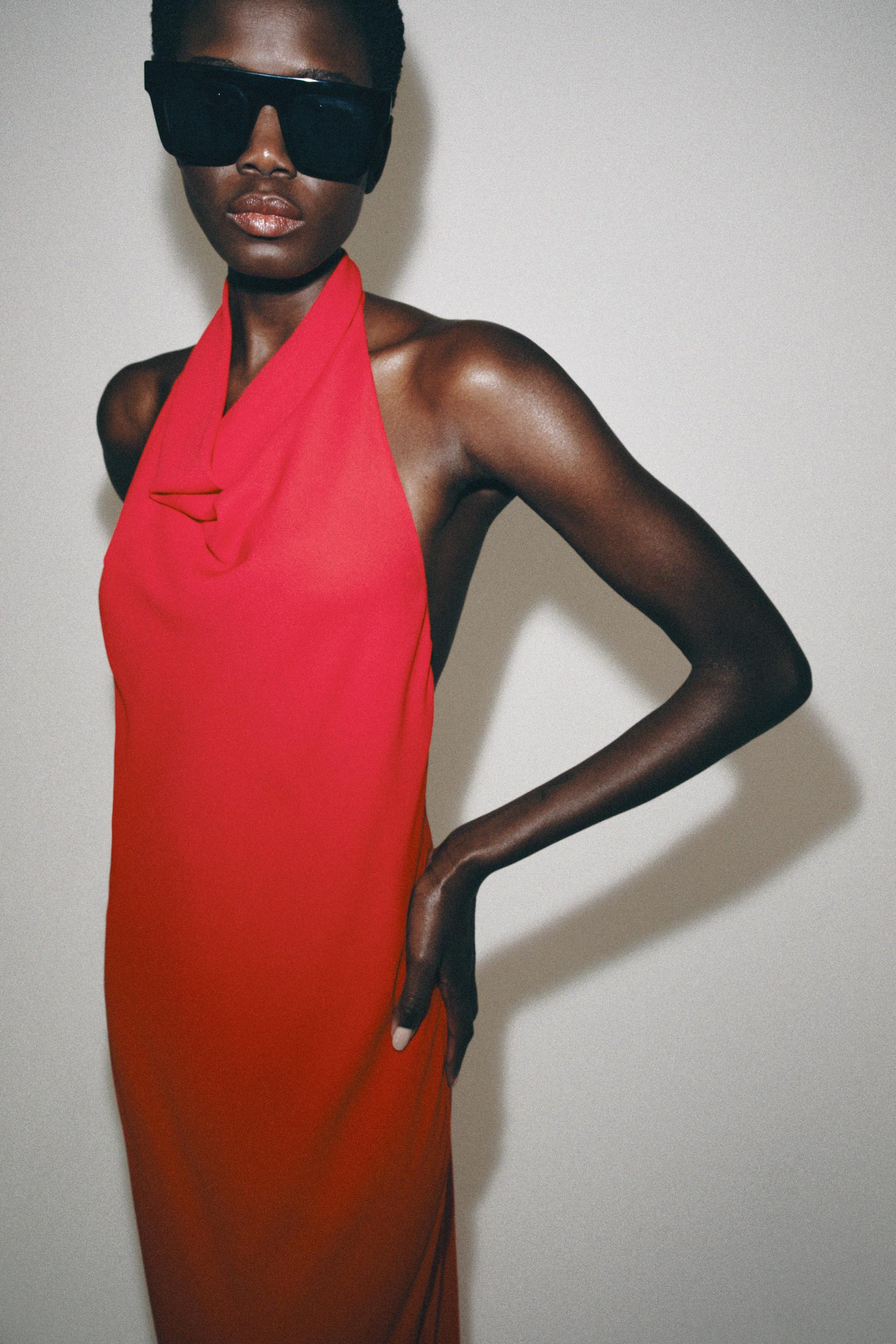 ZW COLLECTION HALTER DRESS | Zara UK